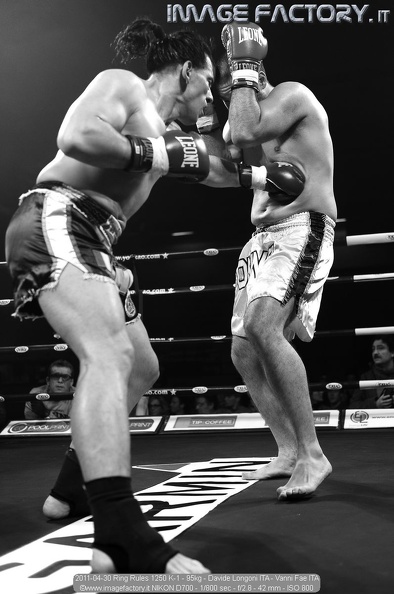 2011-04-30 Ring Rules 1250 K-1 - 95kg - Davide Longoni ITA - Vanni Fae ITA.jpg